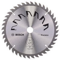 Bosch Accessoires Cirkelzaagblad Precision 184X2X16/-,T40 - 2609256864