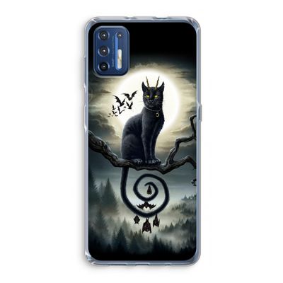 Moonlight Companions: Motorola Moto G9 Plus Transparant Hoesje