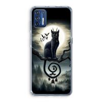 Moonlight Companions: Motorola Moto G9 Plus Transparant Hoesje