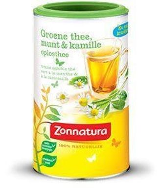 Groene oplosthee pepermunt/kamille