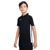 Nike Dri-Fit Academy 23 Polo Kids Zwart Wit - thumbnail