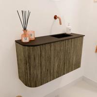 Toiletmeubel Mondiaz Joya | 71.6 cm | Meubelkleur Dusk | Faye wastafel Urban Rechts | Zonder kraangat(en) Toiletmeubel Mondiaz Joya | 71.6 cm | Meubelkleur Dusk | Faye wastafel Urban Rechts | Zonder kraangat(en)