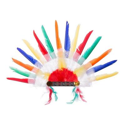 Hoed My Other Me Multicolour Veren Amerikaans-Indiaans 58 x 38 cm