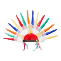 Hoed My Other Me Multicolour Veren Amerikaans-Indiaans 58 x 38 cm