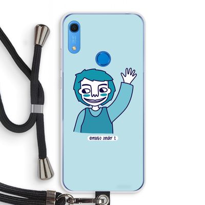 Zwaai: Huawei Y6s Transparant Hoesje met koord
