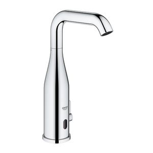 GROHE Essence Wastafelkraan Opbouw - uitloop 12.7cm - electronisch - Batterij 6V - chroom 36445000