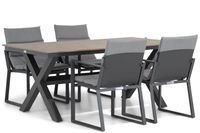 Lifestyle Treviso/Forest 180 cm dining tuinset 5-delig - thumbnail