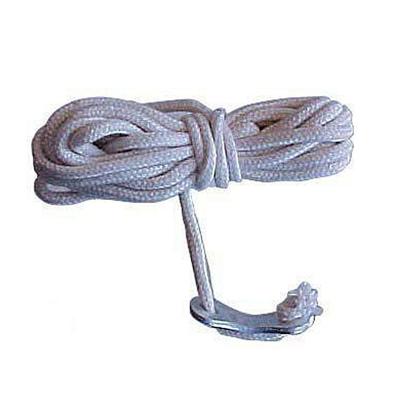 Umefa katoenen scheerlijn + aluminium gebogen spanner 3mm 4m