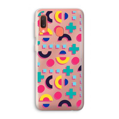 8-bit N°2: Samsung Galaxy A20e Transparant Hoesje