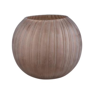 Levente Sand gegraveerde glazen vaas