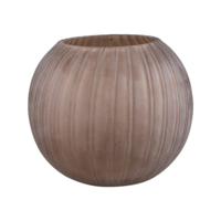 Levente Sand gegraveerde glazen vaas