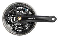 Shimano Acera FC-M361 Crankstel 175 mm 48-38-28T - Zwart