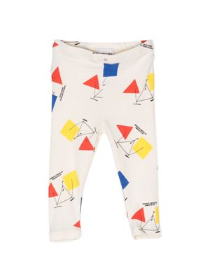 Bobo Choses Legging met print - Wit