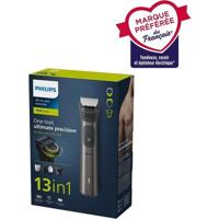 Multifunctionele trimmer - PHILIPS - MG7920/15 Serie 7000 - 5 W - 60 min - Snel opladen - 13 accessoires - Donkergrijs