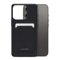 Mobilize Rubber Gelly Card Case Apple iPhone 13 Pro Matt Black