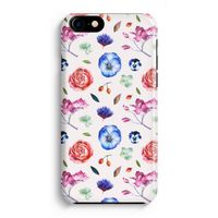 Bloemetjes: iPhone 8 Volledig Geprint Hoesje