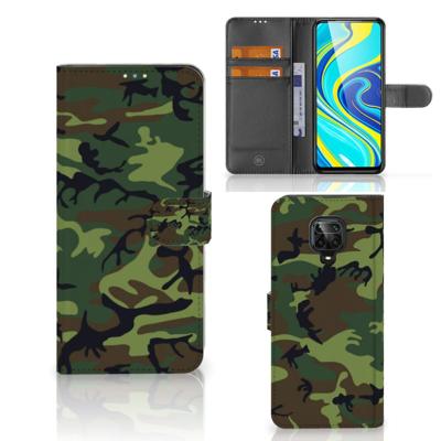 Xiaomi Redmi Note 9 Pro | Note 9S | Telefoon Hoesje | Army Dark
