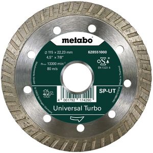 Metabo Accessoires Diamant slijpschijf | Ø 115x22,23mm | "SP-UT" | Universal Turbo "SP" - 628551000