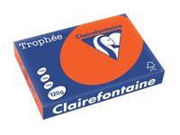 Clairefontaine Trophée Intens, gekleurd papier, A4, 120 g, 250 vel, kardinaalrood