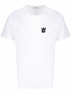 Zadig&Voltaire t-shirt Tommy Skull - Blanc