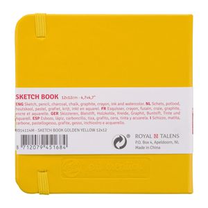 Royal Talens Art Creation Schetsboek Golden Yellow - 12 x 12 cm - 140 gram