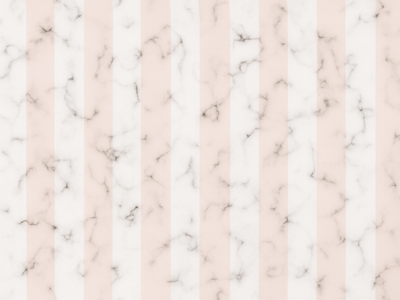 Wit gestript marmer behang hoofd slaapkamer