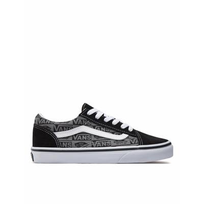Sportschoenen voor Dames Vans JN OLD SKOOL LOGO VN0A5EE6N421 Zwart - Maat: 36.5