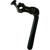 Kalloy stuurpen verstelbaar 25.4 / 225 mm mat zwart met houder Kalloy stuurpen verstelbaar 25.4 / 225 mm mat zwart met houder