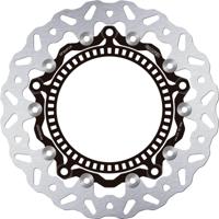 GALFER golf remschijf "df934 rotor brake rotors floating r90r