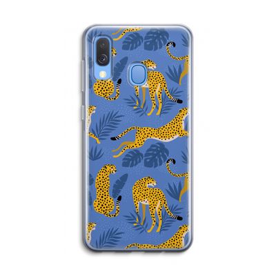 Luipaard: Samsung Galaxy A40 Transparant Hoesje