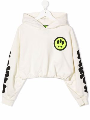 Barrow kids hoodie à logo imprimé - Tons neutres