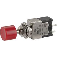 TRU COMPONENTS 1587788 TC-PA101A1RT Drukschakelaar 250 V/AC 3 A 1x aan/uit Continu 1 stuk(s) - thumbnail