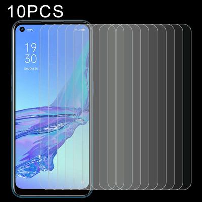 Voor OPPO A53 10 PCS 0 26mm 9H 2.5D Gehard glas film