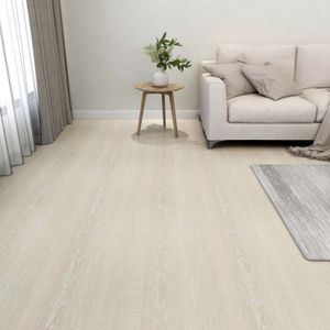 Vloerplanken zelfklevend 55 st 5,11 m PVC beige