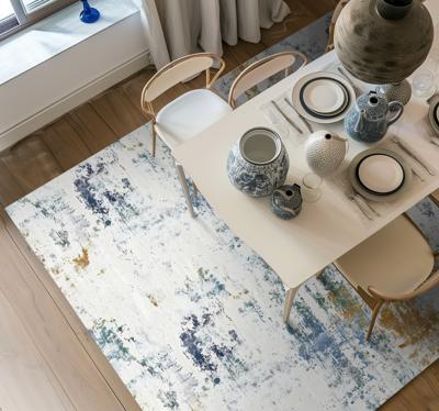 Abstract gestructureerd ontwerp vinyl tapijt eetkamer Abstract gestructureerd ontwerp vinyl tapijt eetkamer