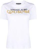 Versace Jeans Couture t-shirt à logo imprimé - Blanc - thumbnail