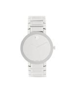 Movado montre à quartz 39 mm - Argent