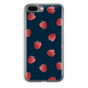 Framboosjes: iPhone 8 Plus Transparant Hoesje