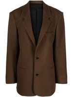 LEMAIRE Blazer met enkele rij knopen - Bruin - thumbnail