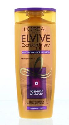 Loreal Elvive shampoo krul verzorgend extraordinary oil (250 ml)