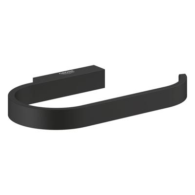 GroheSelectionclosetrolhouder z. klep phantom black 41220kf0