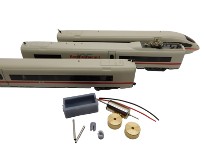 micromotor NM041C motor ombouwset voor Minitrix ICE 3, BR 406