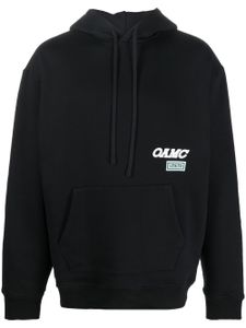 OAMC hoodie à logo imprimé - Noir