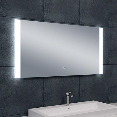 Wiesbaden Sunny LED Badkamerspiegel met Dimbare Verlichting en Spiegelverwarming - 120x60cm