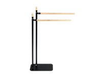 Ridder Handdoekenrek Albany (Zwart mat)