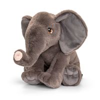 Pluche knuffel dier olifant 35 cm   -