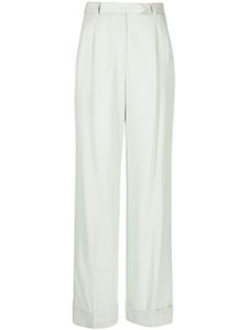 John Galliano Pre-Owned pantalon en laine à coupe ample (années 1990) - Rose