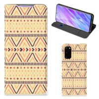 Samsung Galaxy S20 | Hoesje met Magneet | Aztec Yellow