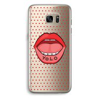 Yolo Denise: Samsung Galaxy S7 Edge Transparant Hoesje