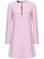 PINKO robe courte à coupe évasée - Rose